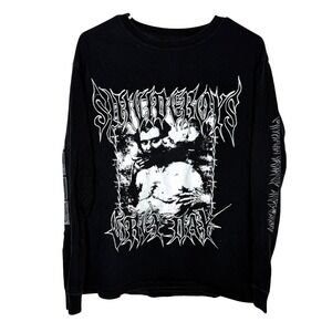 Suicideboys Grey Day Tour G59 Records Black Long Sleeve Shirt Mens Large